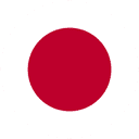 japan flag round icon 128 golf polo shirt