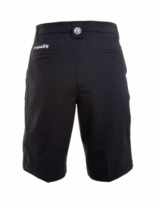 Fenix XCell black golf shorts back view