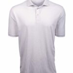 Fenix XCell PE check print white polo shirt for men