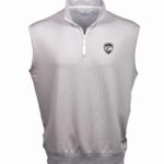 Golf Mates Sleeveless Quarter-Zip Sweater - Light Grey Image