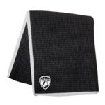golf mates microfibre towel black fast drying