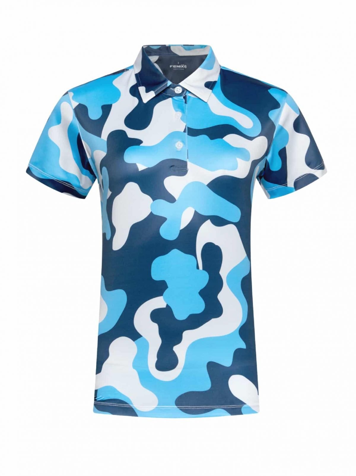 ladies polo shirt irvine navy front golf polo shirt